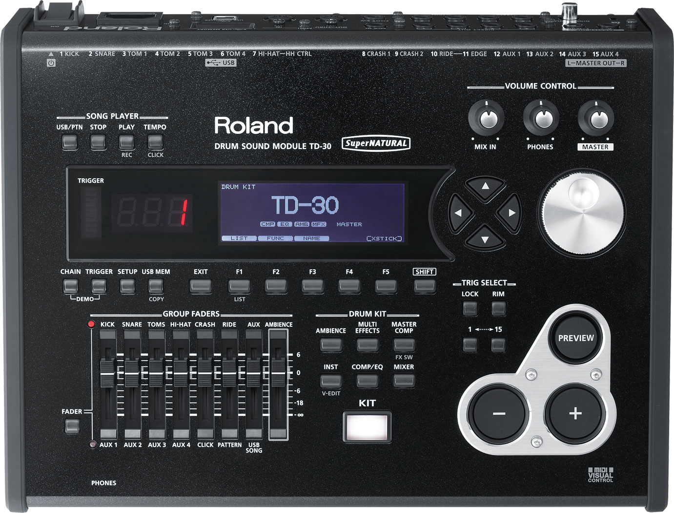 Roland - TD-30 | Drum Sound Module