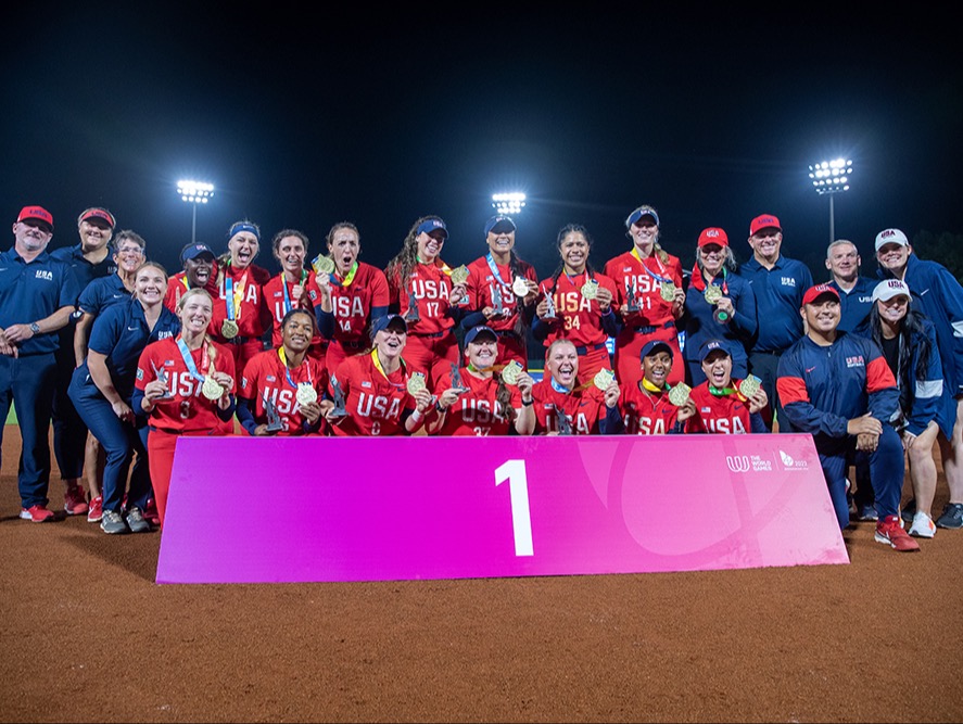 ワールドゲームズソフトボール競技 アメリカが優勝&女子ソフトボール