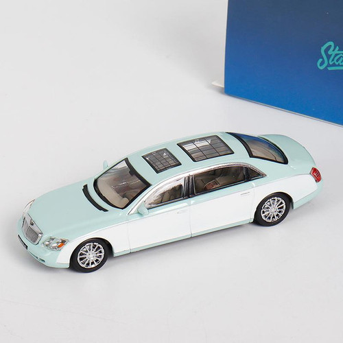 MERCEDES BENZ MAYBACH 62 TIFFANY 1/64 SCALE DIECAST CAR MODEL BY