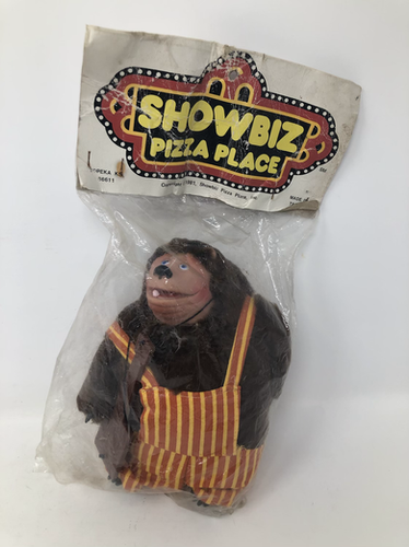 Rare Showbiz Pizza Place Billy Bob Plush Topeka Ks