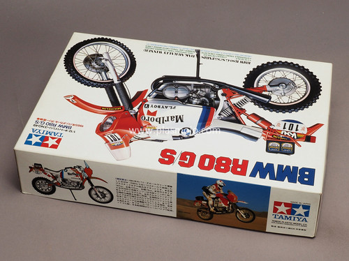Tamiya 1/12 BMW R80 G/S Paris-Dakar Rally Winner (#1449