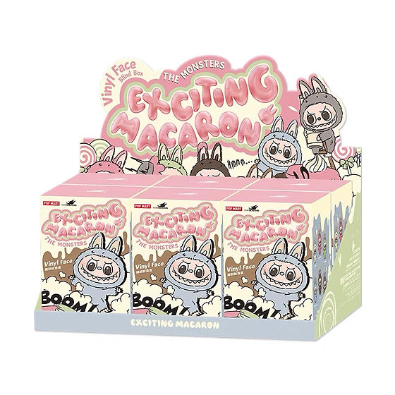 POPMART The Monsters - Exciting Macaron Labubu | Little Seven House
