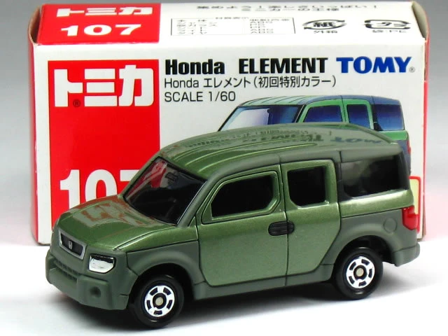 No. 107 Honda Element (First Edition Special Color) | Tomica Wiki