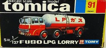 No. 91 Fuso LPG Lorry | Tomica Wiki | Fandom