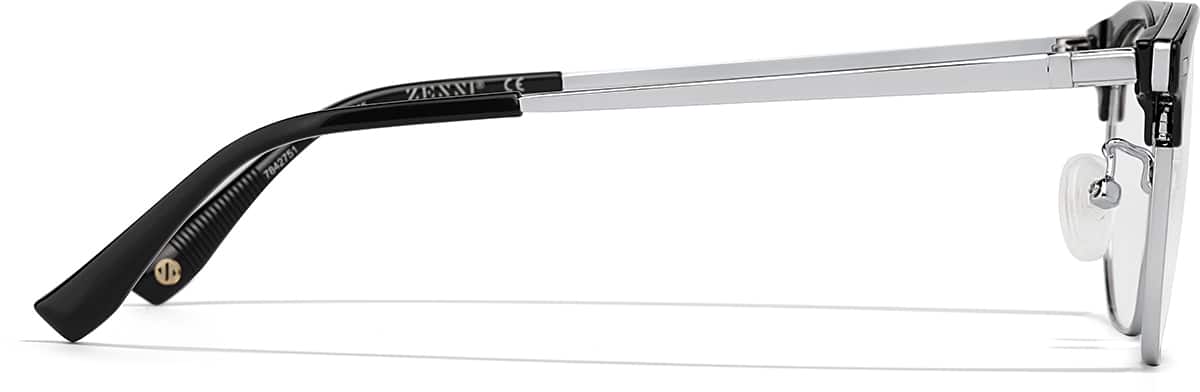 Black and Silver Catalyst #7842751 | Zenni Optical