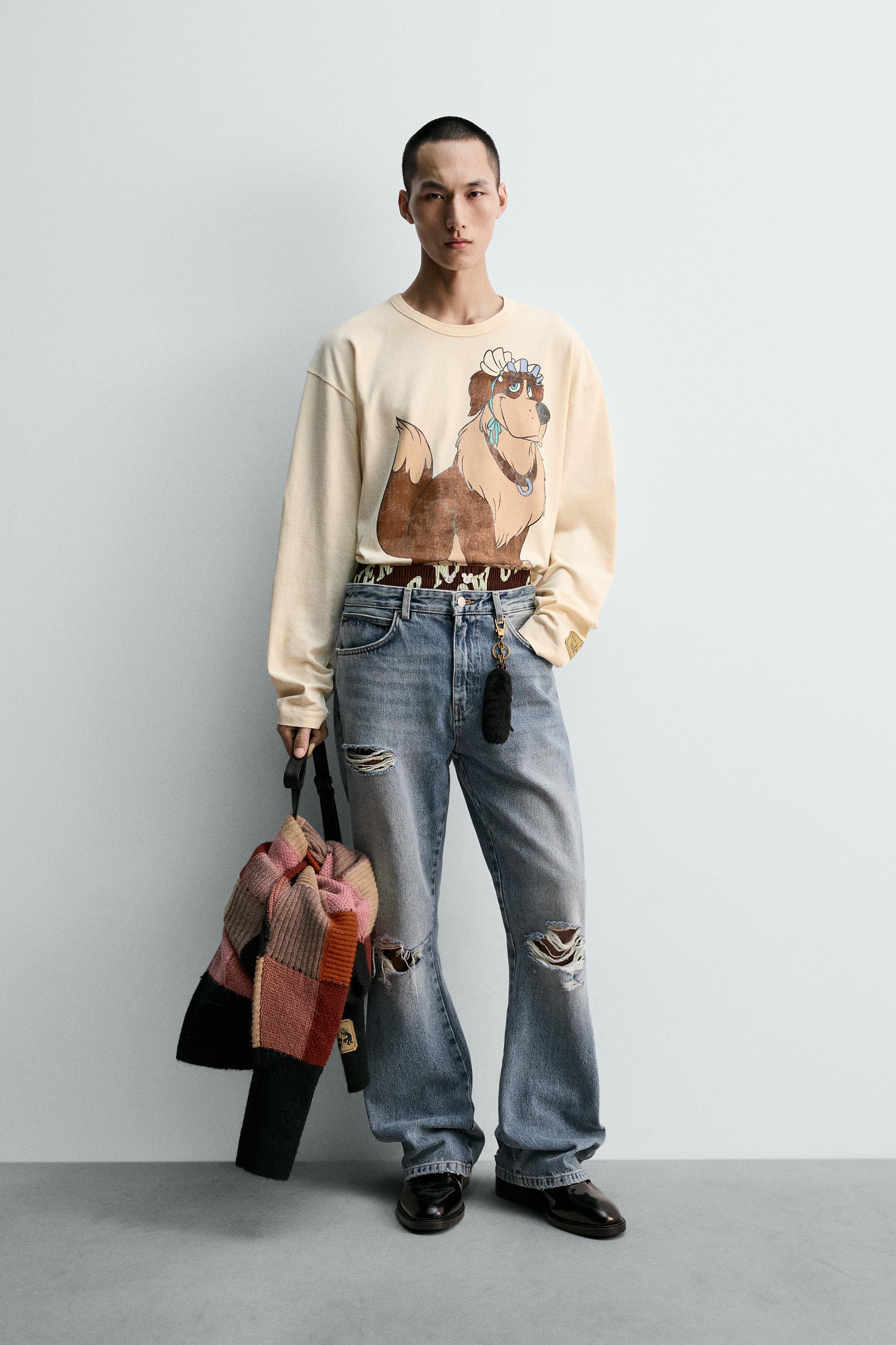 ナナ ピーターパン HARRY LAMBERT FOR ZARA X DISNEY Tシャツ - オフ