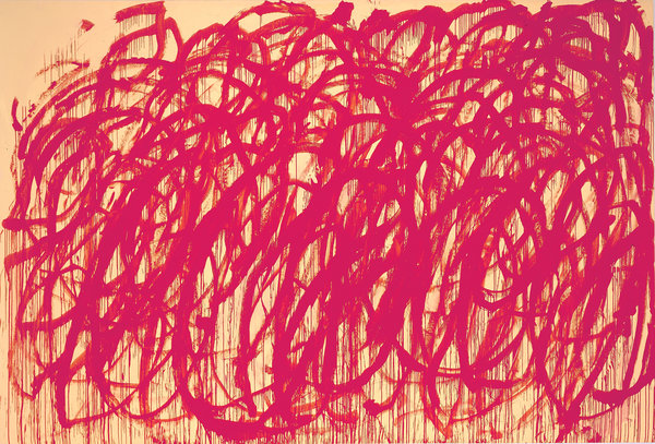 Cy Twombly: Late Paintings 2003-2011,' by Nela Pavlouskova - The