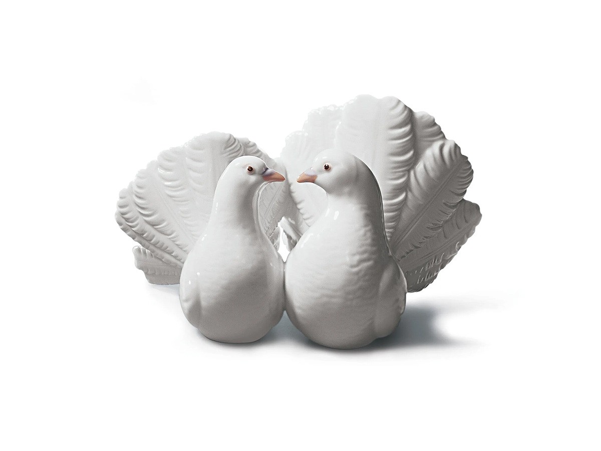 LLADRO つがいの鳩 / リヤドロ つがいの鳩 - インテリア・家具通販
