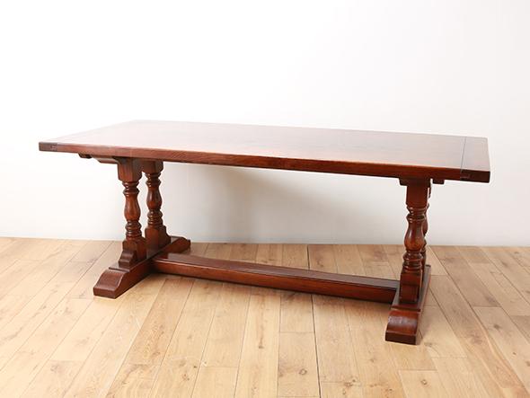 Lloyd's Antiques Reproduction Series Big Oak Dining Table / ロイズ