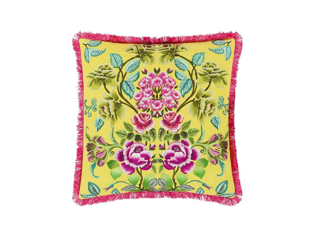 DESIGNERS GUILD Eleonora Embroidered Cushion / デザイナーズギルド