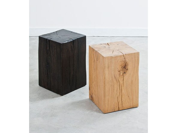 SQUARE ROOTS WOOD STUMP / スクエアルーツ ウッドスタンプ（エボニー