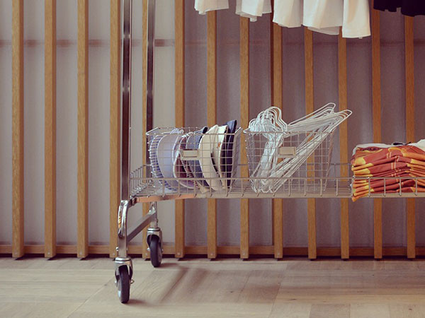 PACIFIC FURNITURE SERVICE GARMENT RACK / パシフィックファニチャー