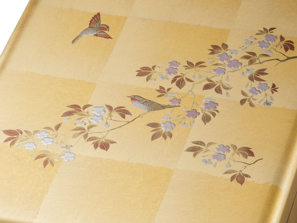 箔一 花見鳥 合口文庫 / はくいち 花見鳥 合口文庫 A4 - インテリア