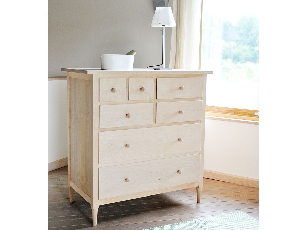 北の住まい設計社 Chest 7 Drawers / きたのすまいせっけいしゃ