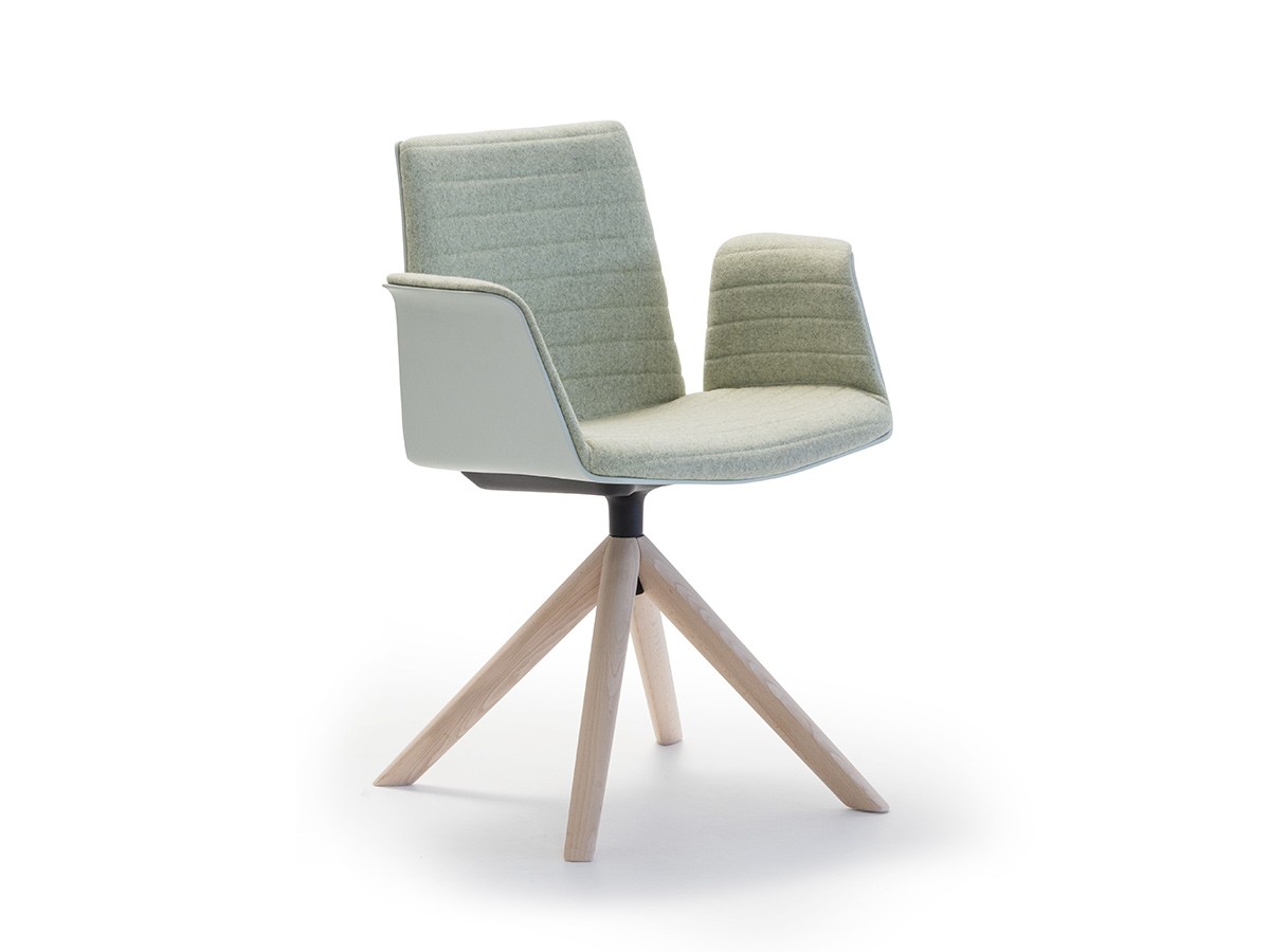 Andreu World Flex Armchair Upholstered Shell Pad / アンドリュー