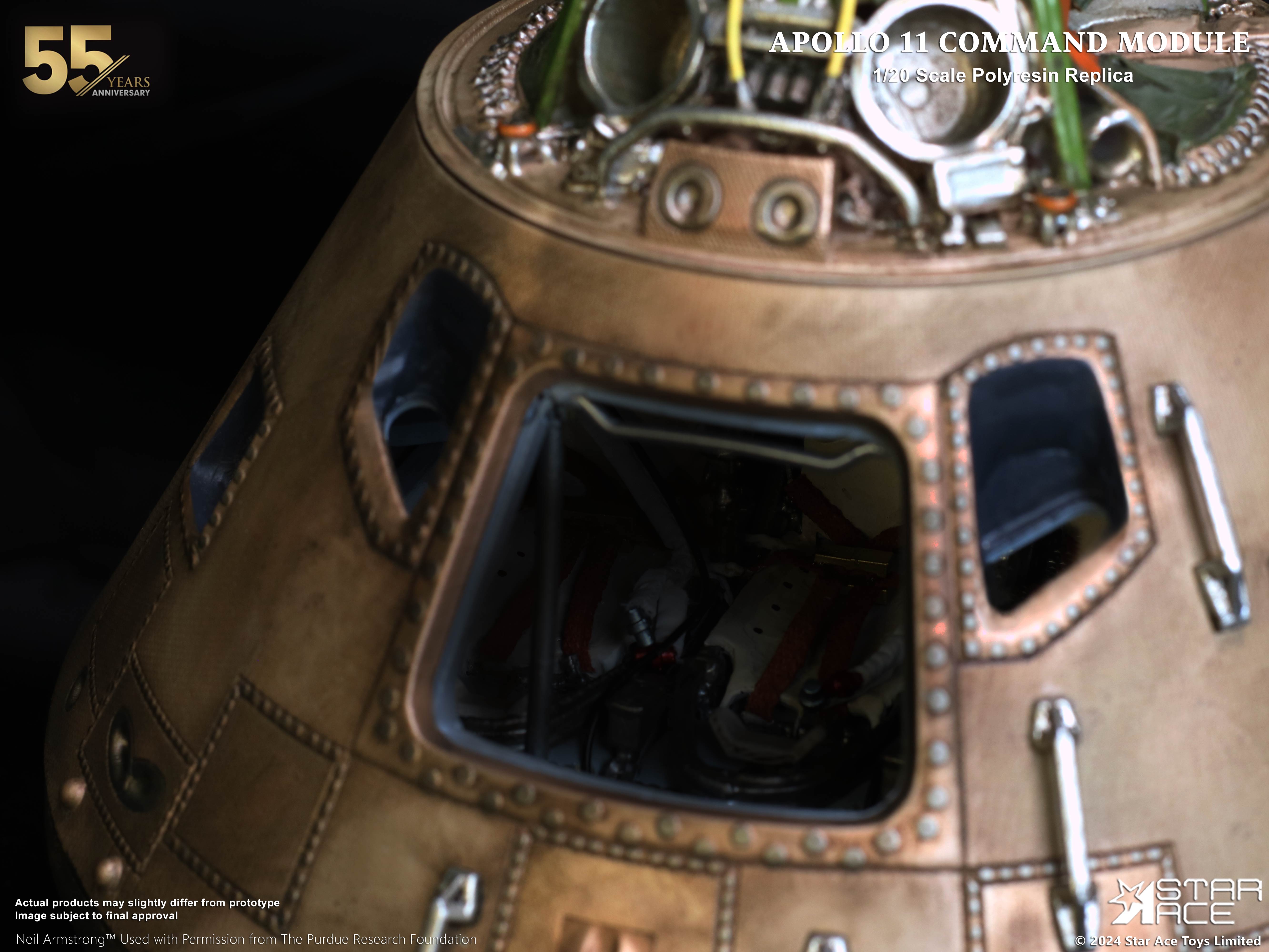 1/20 scale Apollo11 Command Module(DX) – Star Ace Toys Limited