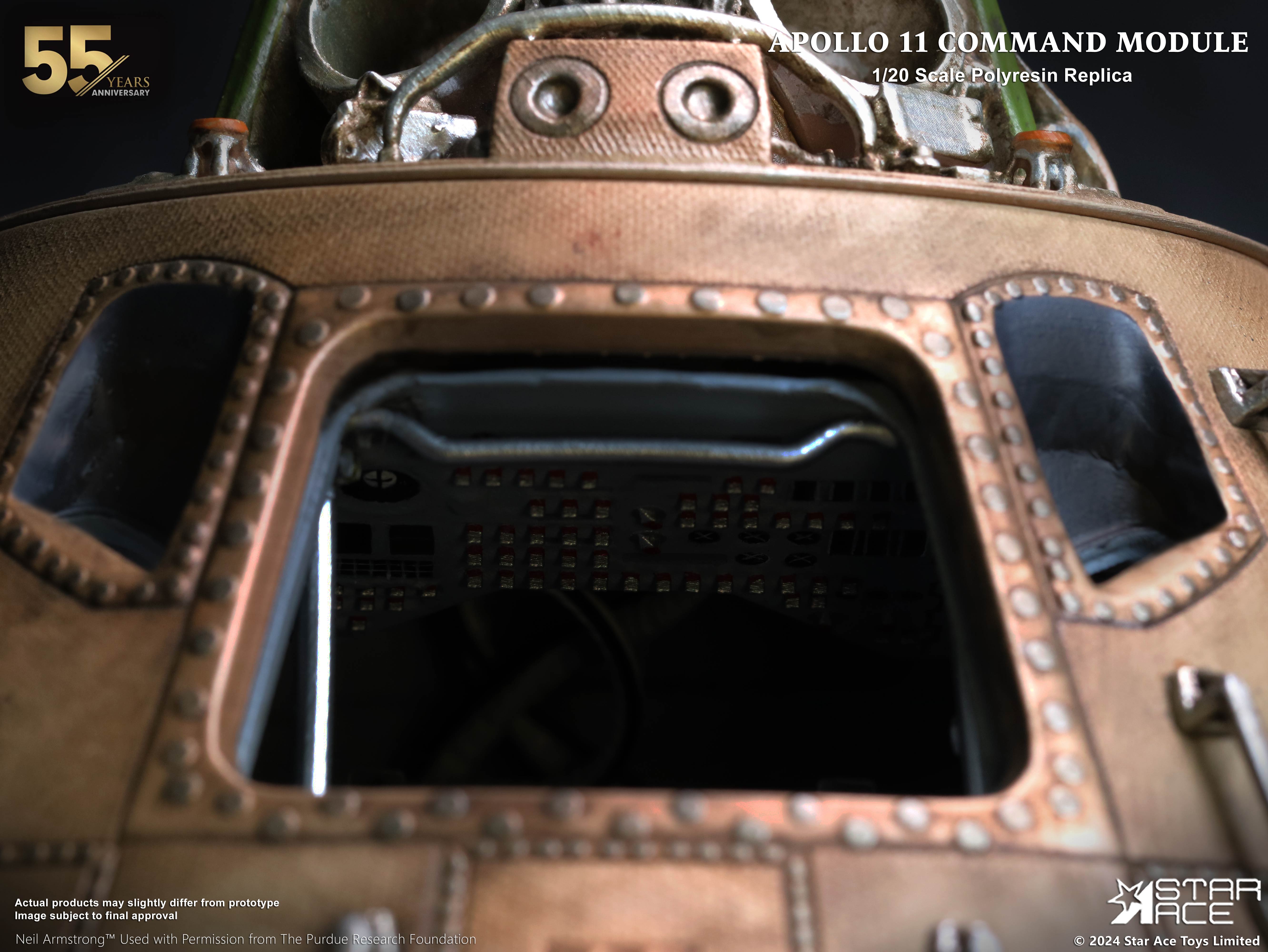 1/20 scale Apollo11 Command Module(DX) – Star Ace Toys Limited