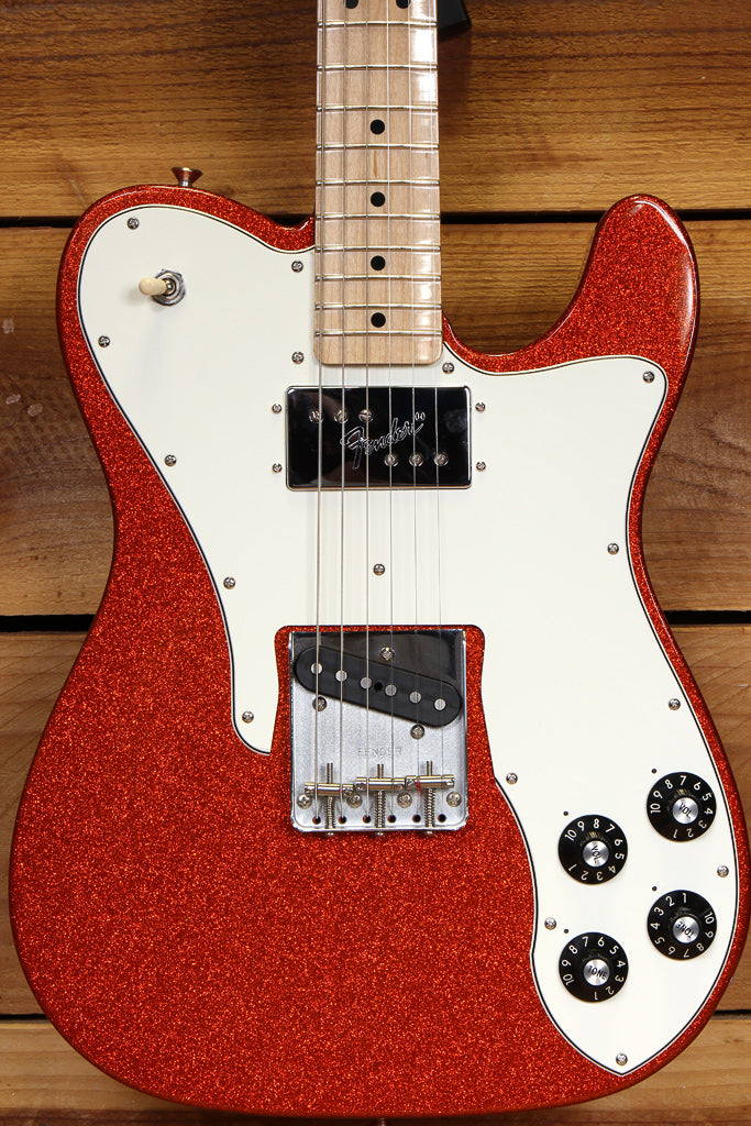 FENDER 72 TELECASTER CUSTOM Tangerine Flake Orange Sparkle FSR