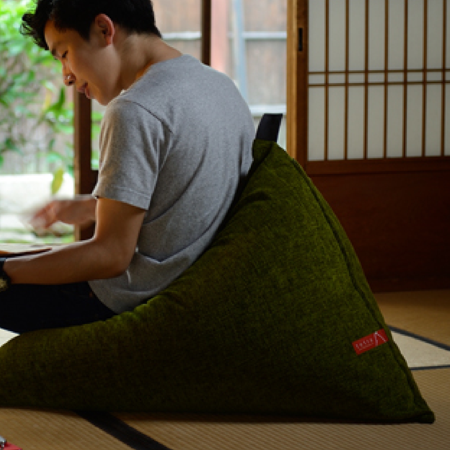 tetra grande KOKE ビーズクッション レギュラーサイズ -京都の寝具