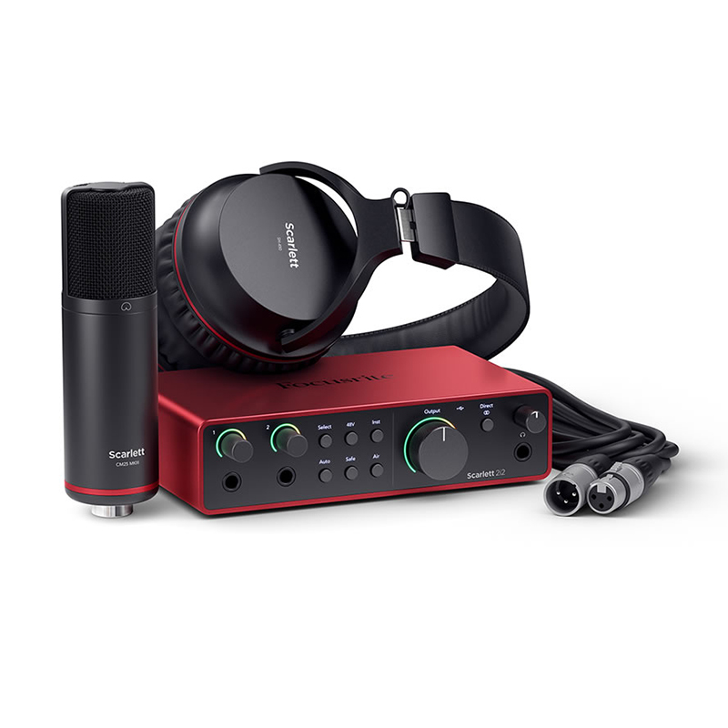 FOCUSRITE SCARLETT 2i2 STUDIO GEN4 | サンフォニックス
