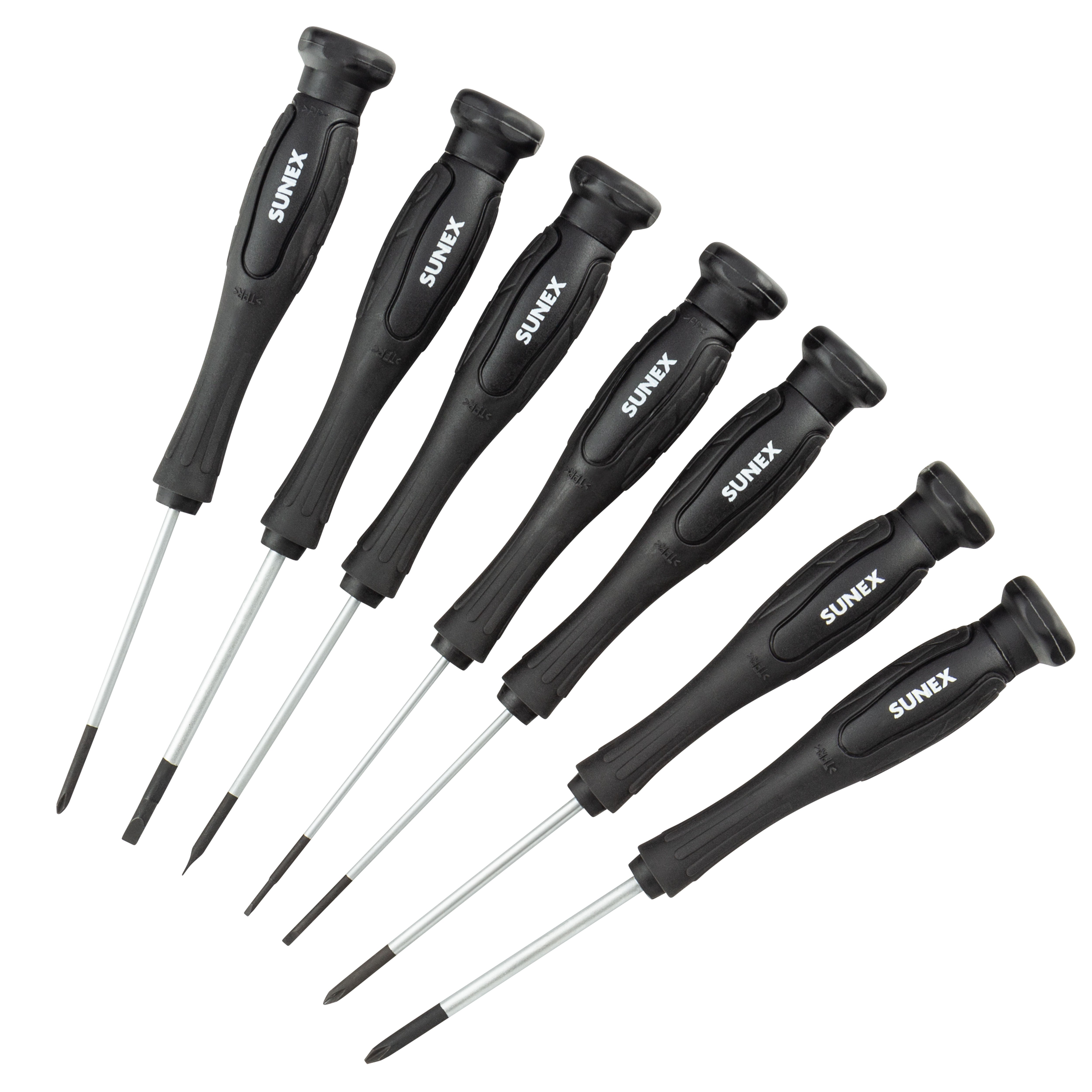 Precision Phillips® & Slotted 7 Piece Screwdriver Set In Eva Foam