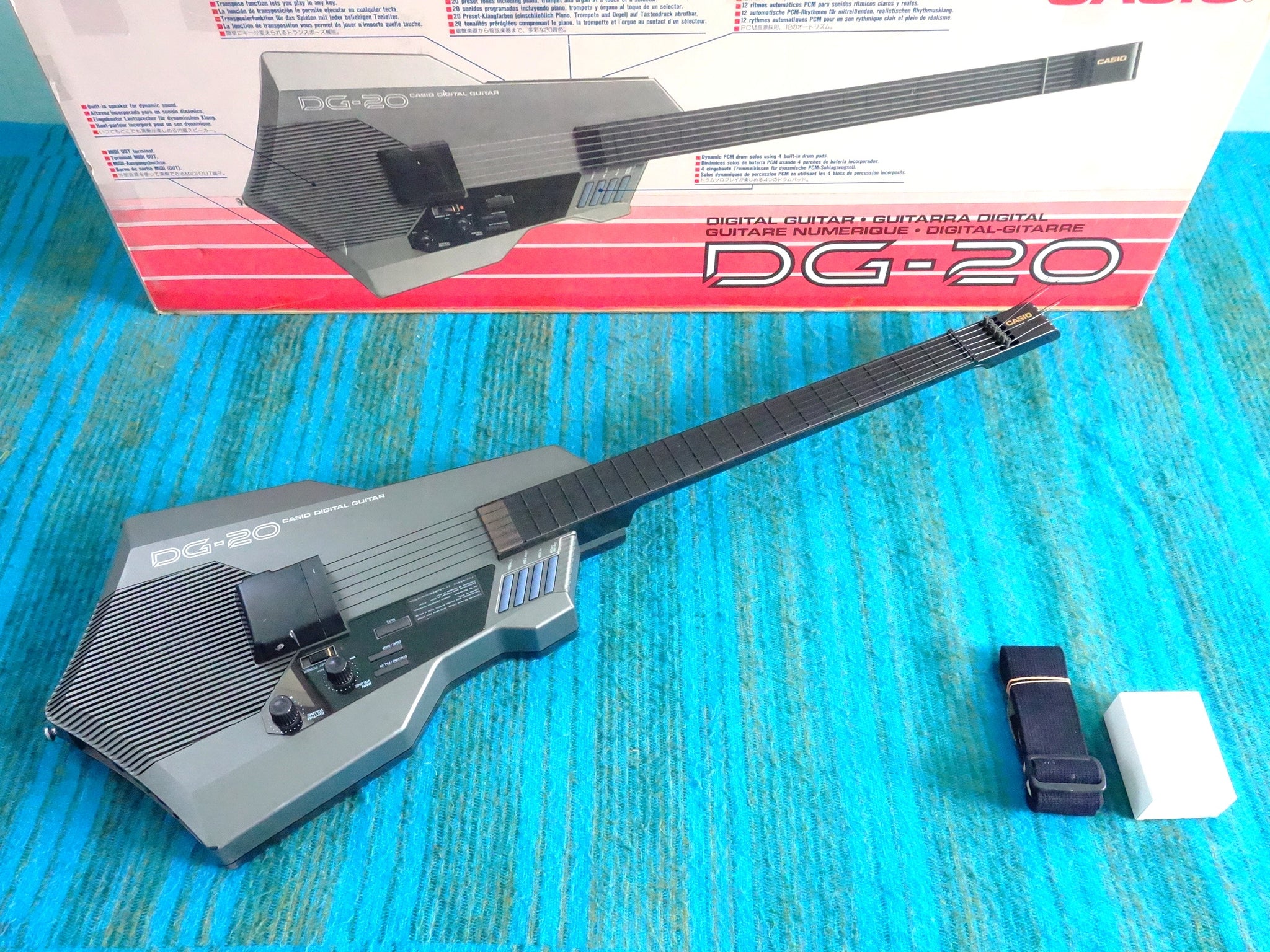 CASIO DG-20 Digital Guitar Synthesizer - Serviced w/ Original Box