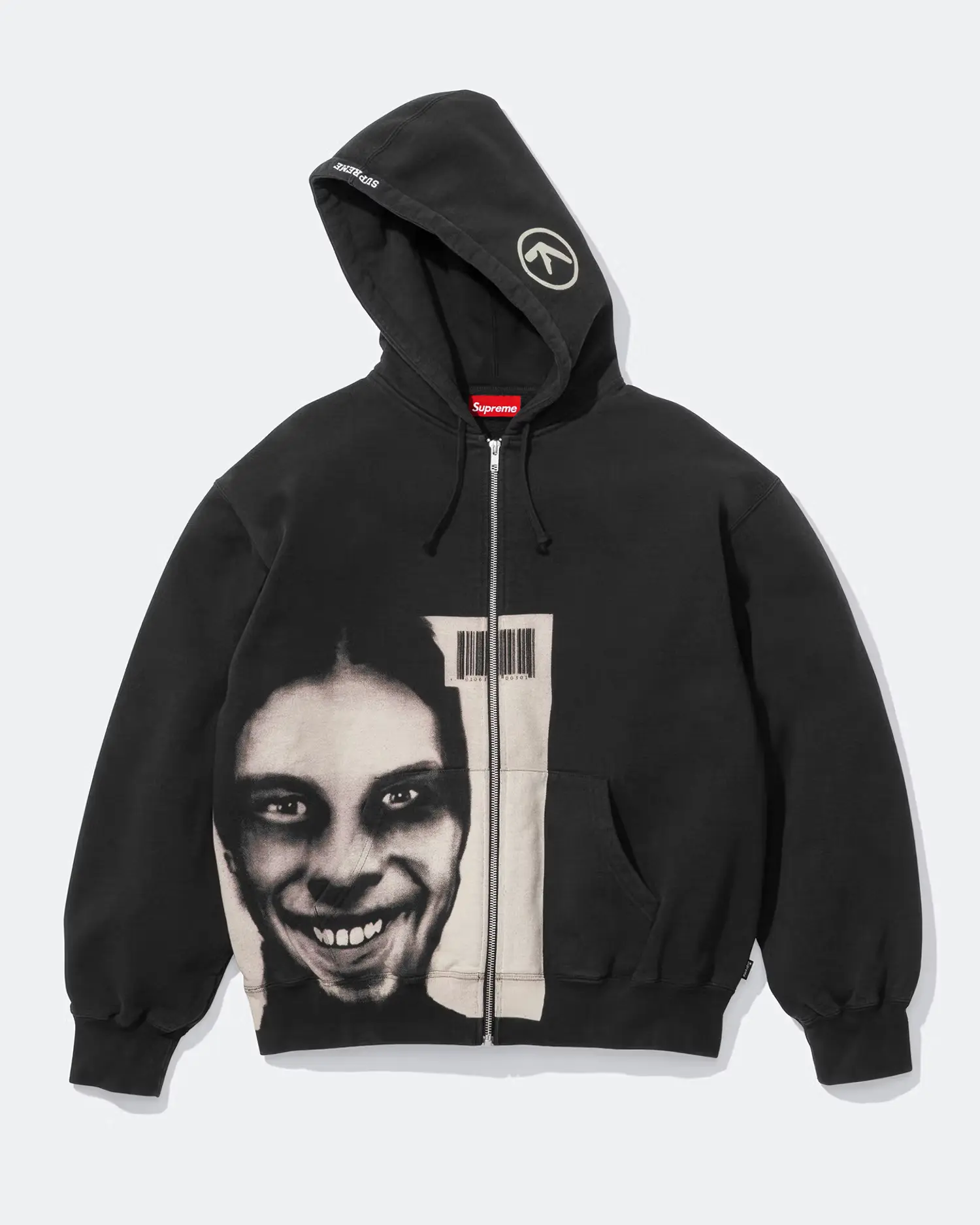 Supreme/Aphex Twin Zip Up Hooded Sweatshirt | Supreme 25ss