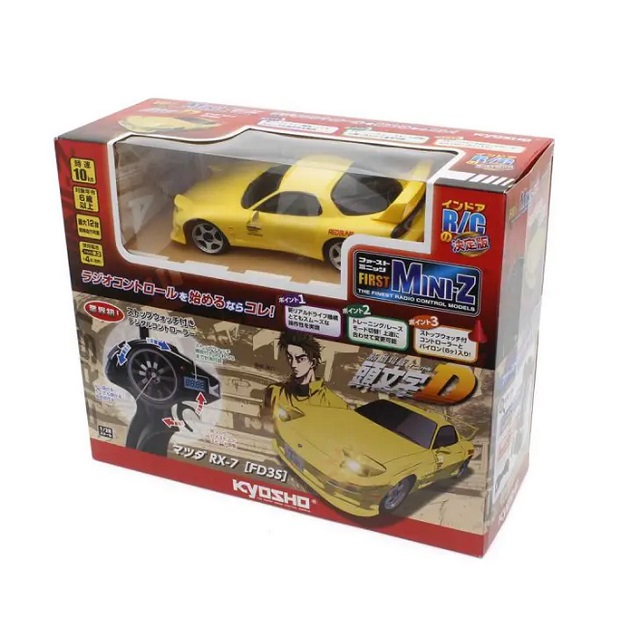 First MINI-Z 頭文字D マツダ RX-7 FD3S ヘッドライト付 [66603L