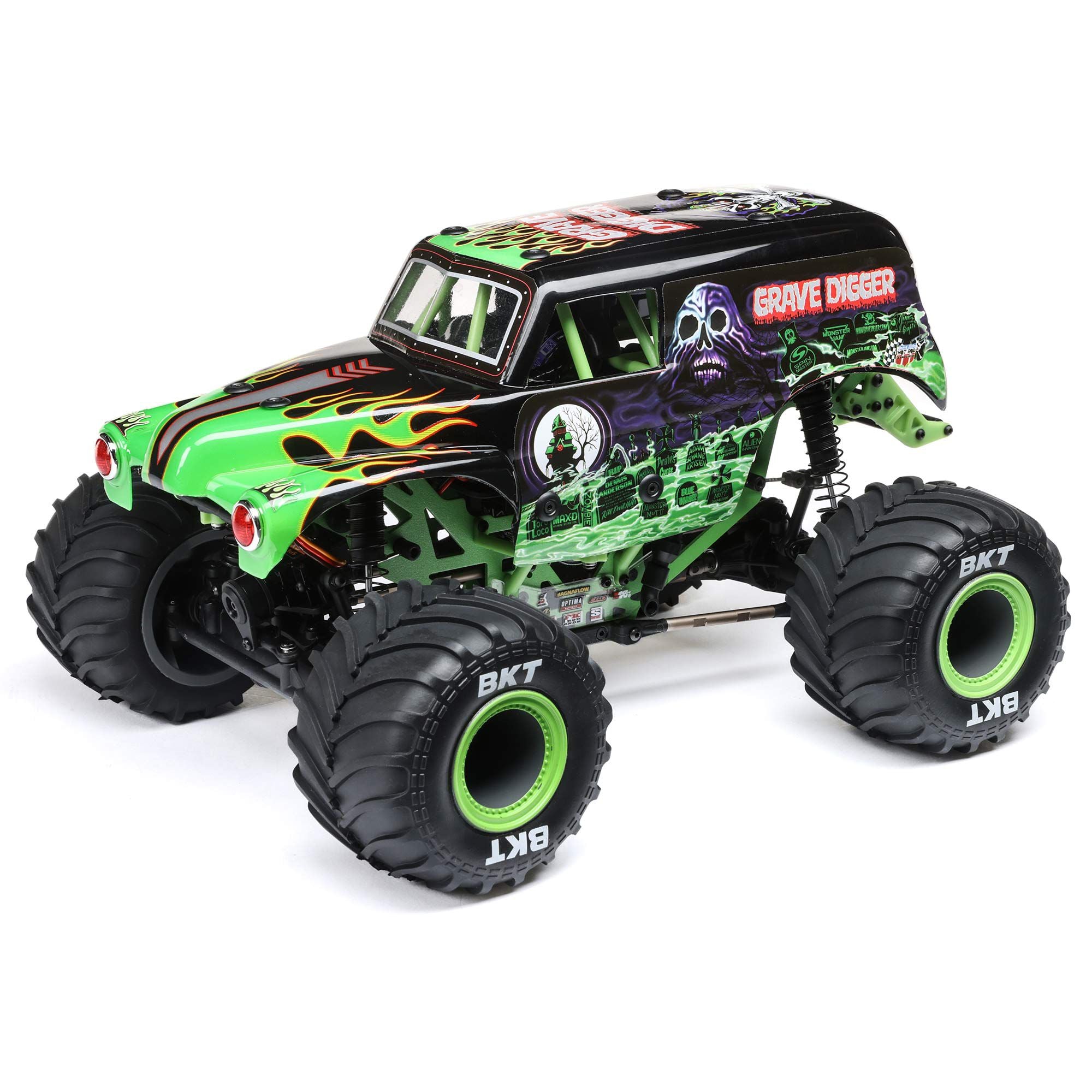 Losi 1/18 Scale Monster Truck | Losi Mini Grave Digger RC