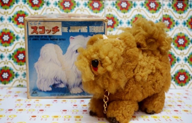 ALPS社製 アルプスビンテージおもちゃ とび犬スコッチ ザ ジャンピング