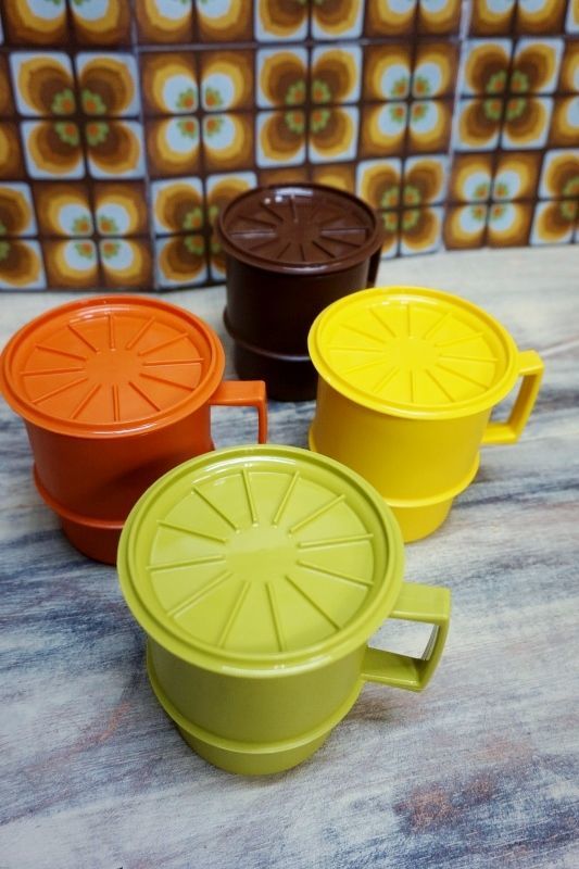 Tupperware オールドタッパーウェア スタッキングマグ カバー