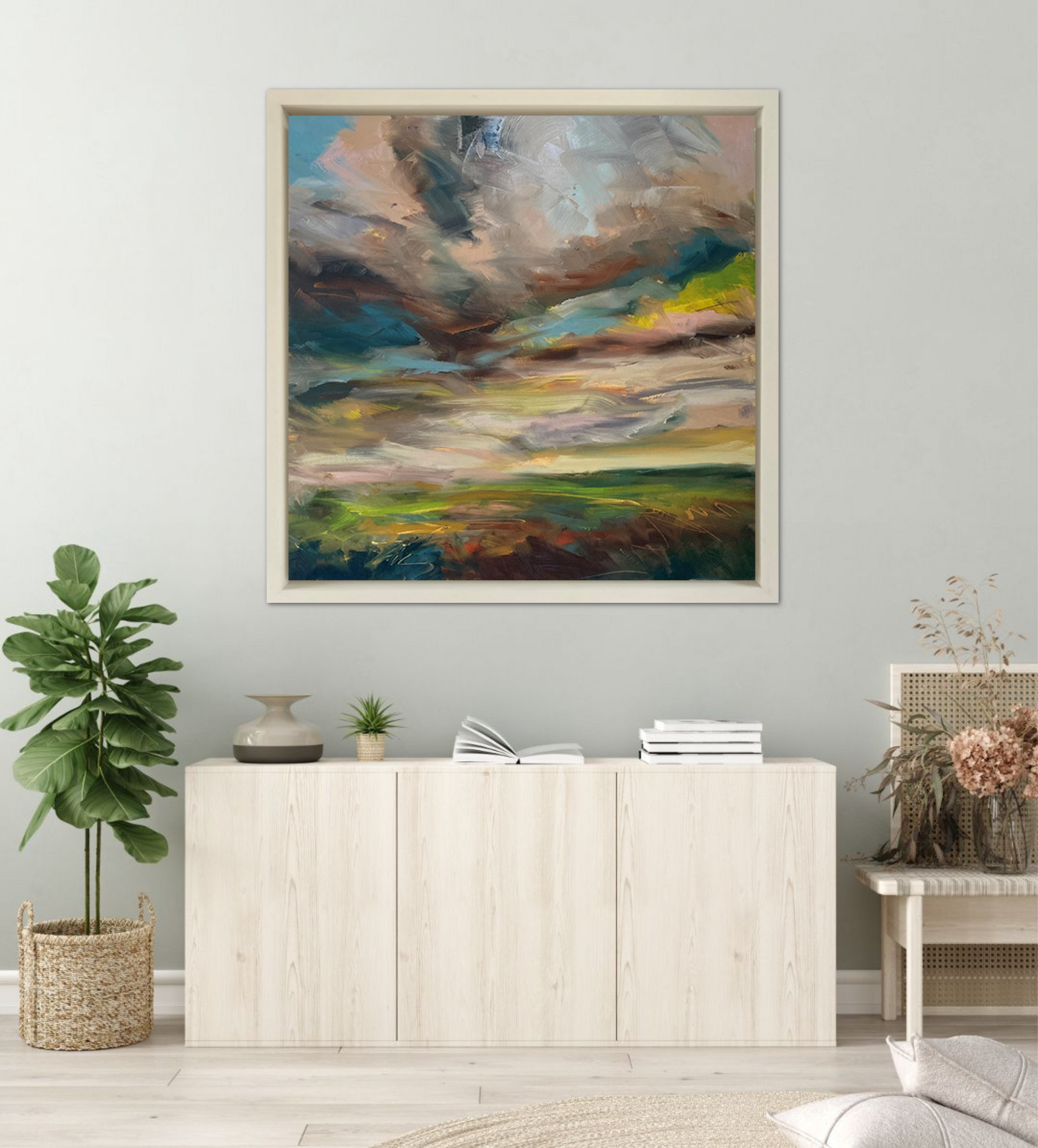 AliveOriginalOilLandscapePaint