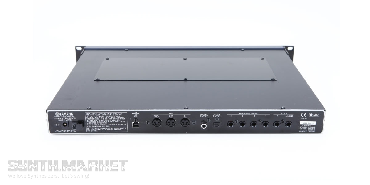 Yamaha MOTIF-RACK ES: Rackmounted Sound Module/ Tone Generator