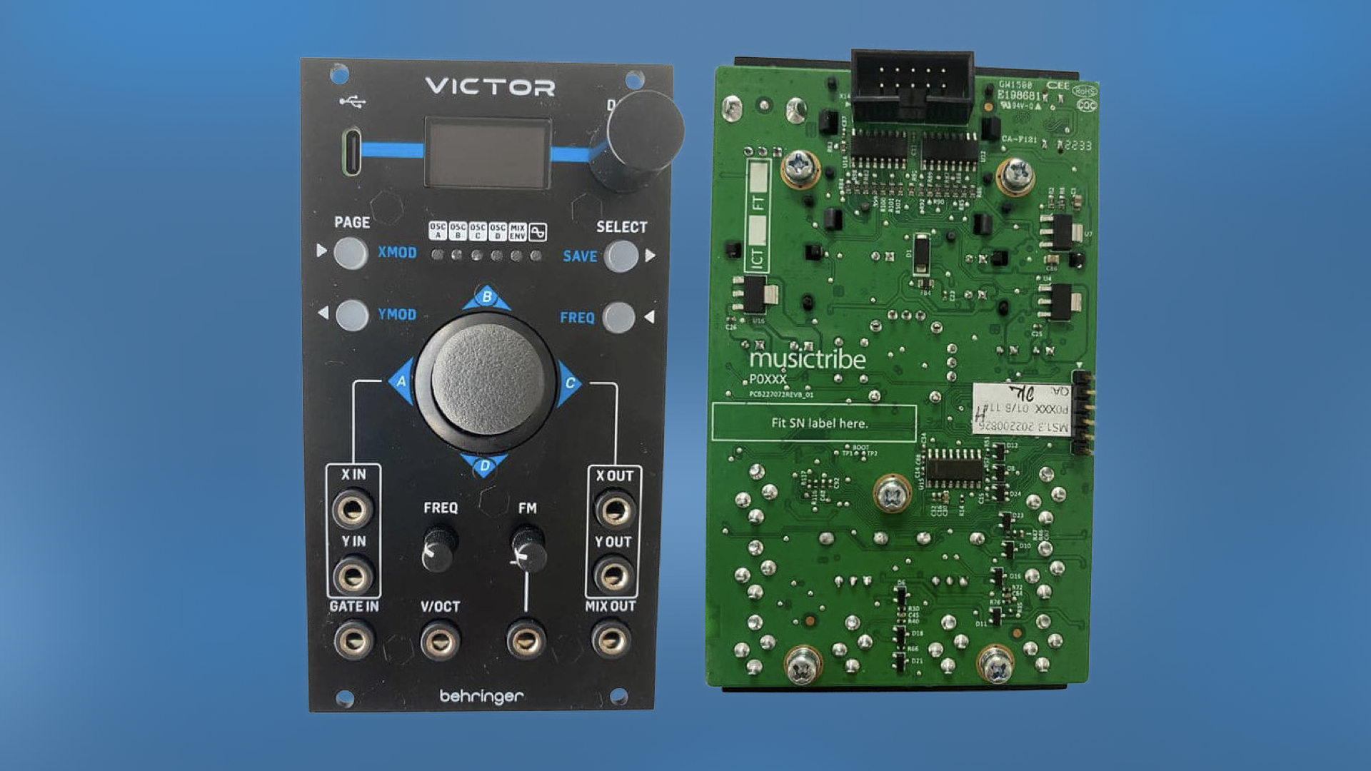 Behringer Victor vector synthesis oscillator, new development update